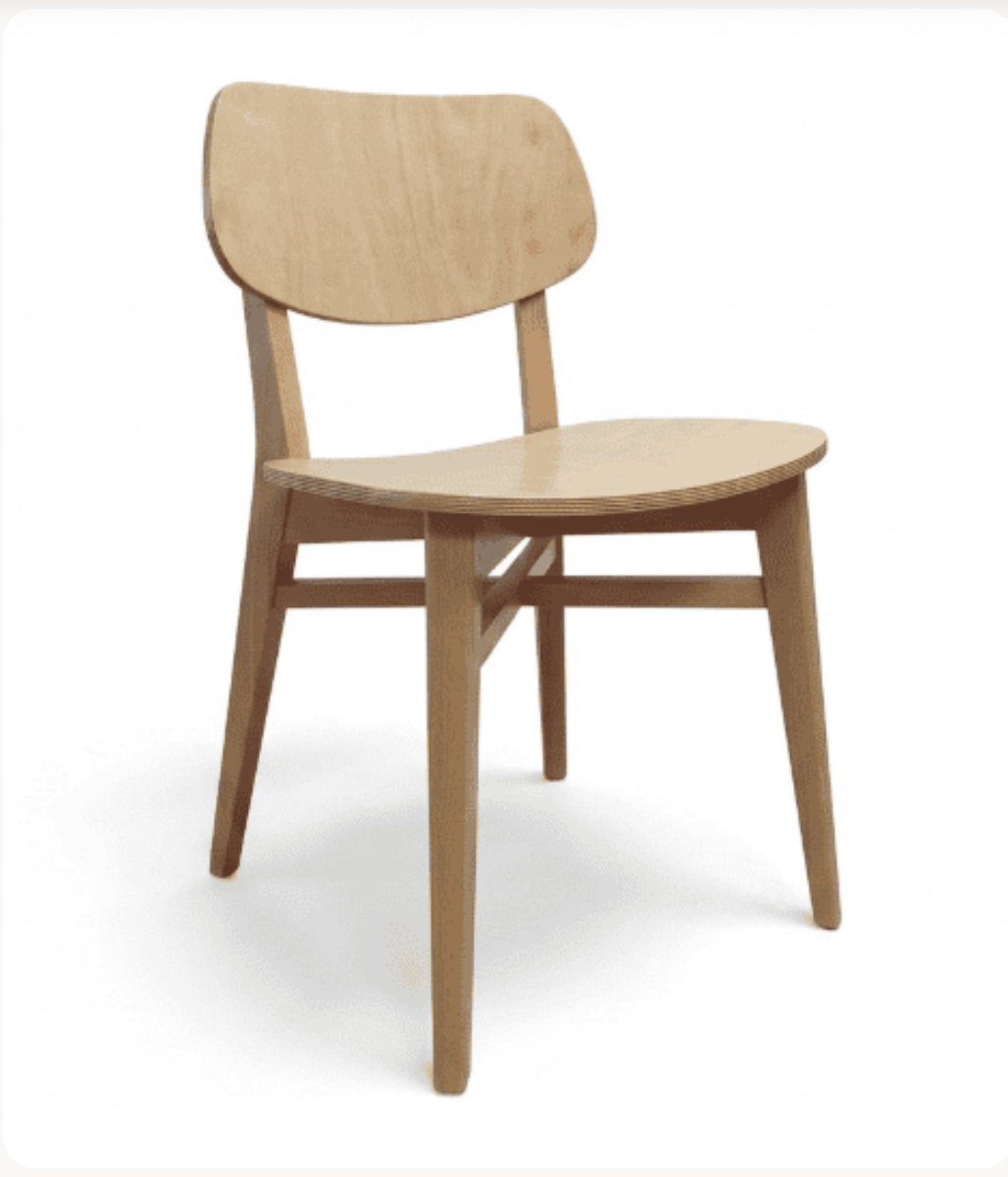 Hubert Wood Dining Side Chair