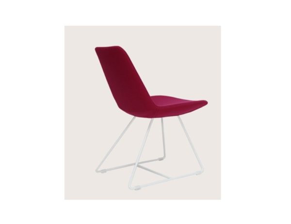 Eiffel Wire Side Chair - Red - Soho Concept