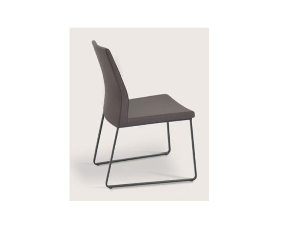 Pascha Slide Side Chair - Brown - Soho Concept