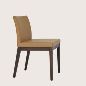 Aria Wood Side Chair - Tan - Soho Concept