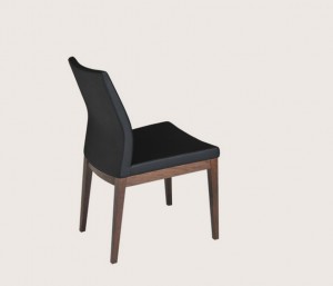 Pascha Wood Side Chair - Black - Soho Concept