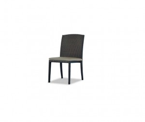 New Miami Lakes Dining Side Chair with Cushion – Resin & Aluminum - Ratana