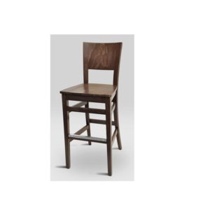 SIL 094A-2 Barstool with Wood Seat - SitConf