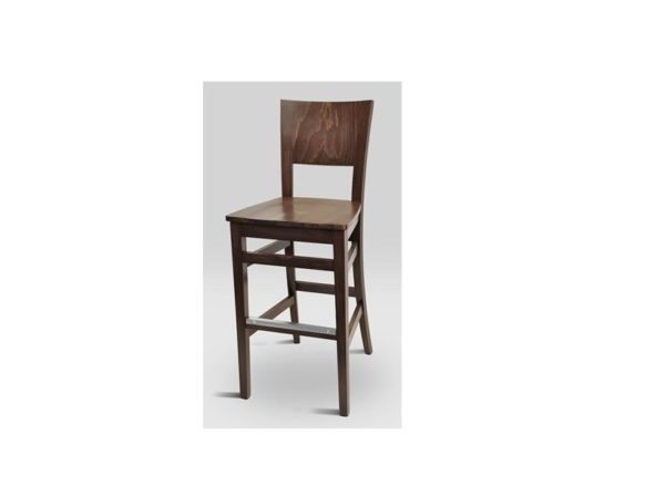 SIL 094A-2 Barstool with Wood Seat - SitConf