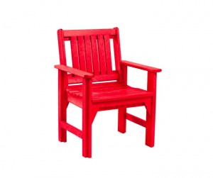 C12 Dining Armchair Red - CR Plastics