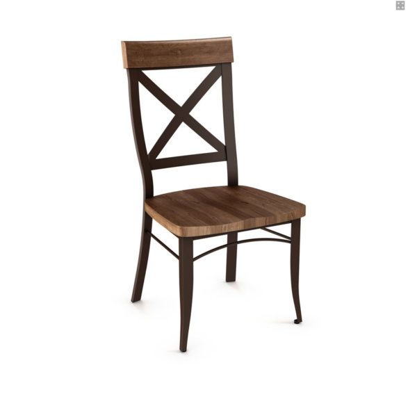 Kyle Side Chair - Wood - Amisco