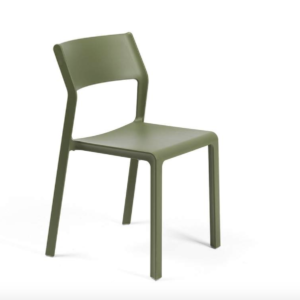 Tribi Resin Patio Side Chair